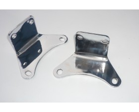 DRŽÁKY MOTORU - PÁR  (CHROMOVANÉ) - (BÉČKOVÝ CHROM)